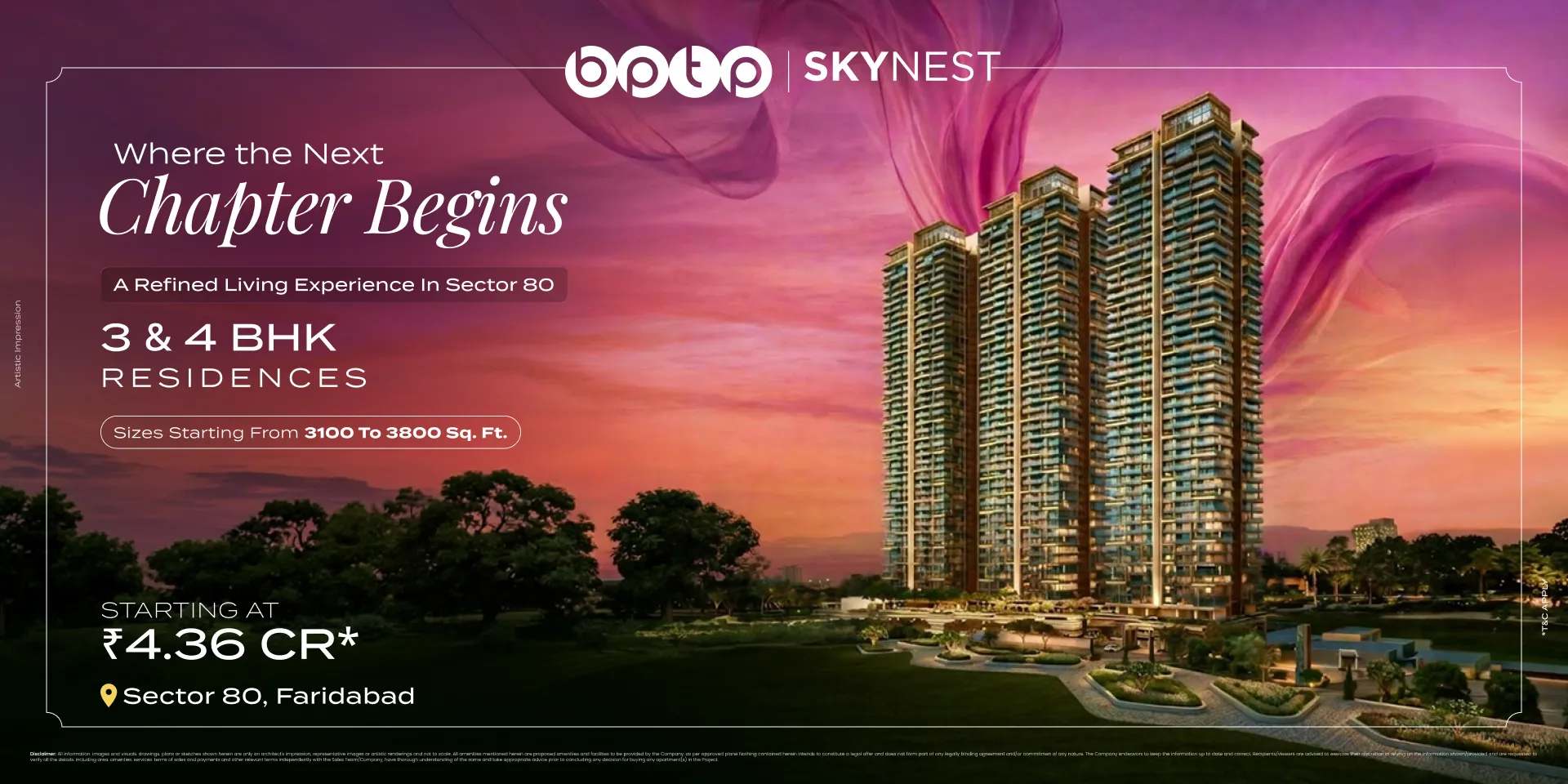 BPTP Skynest Luxury Residences
